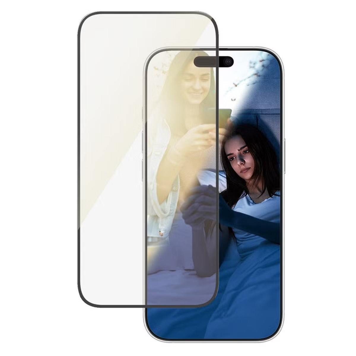 PanzerGlass EyeScreenprotector Ultra Wide Fit met applicator voor de Apple iPhone 16 Pro