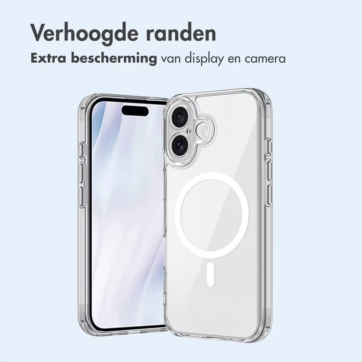 imoshion Protective Backcover met MagSafe voor de Apple iPhone 17 - Transparant