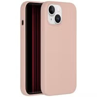 Accezz Liquid Silicone Backcover voor de Apple iPhone 15 - Roze