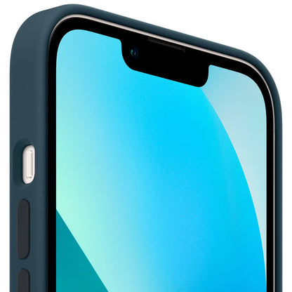 Apple Silicone Backcover MagSafe voor de Apple iPhone 13 - Abyss Blue