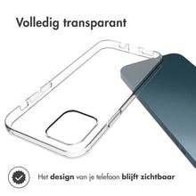 Accezz Clear Backcover voor de Apple iPhone 12 (Pro) - Transparant