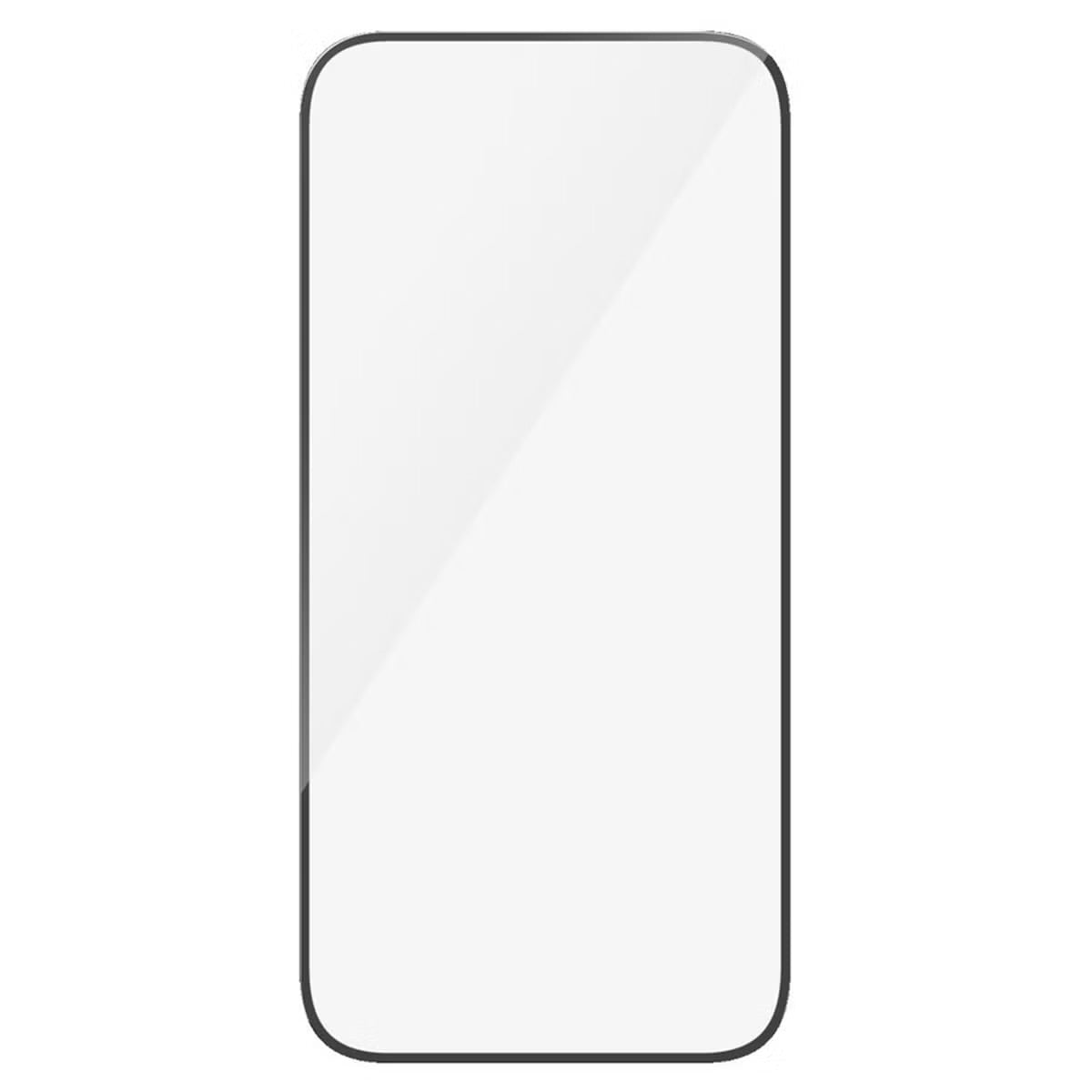 PanzerGlass Ultra-Wide Fit Anti-Bacterial Screenprotector voor de Apple iPhone 16 Pro