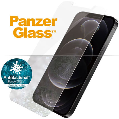 PanzerGlass Anti-Bacterial Screenprotector voor de Apple iPhone 12 (Pro)