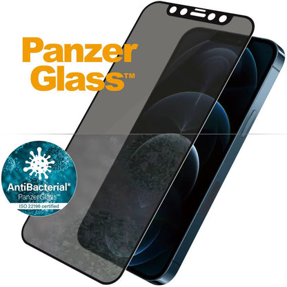 PanzerGlass Case Friendly Privacy Anti-Bacterial Screenprotector for Apple iPhone 12 Pro Max