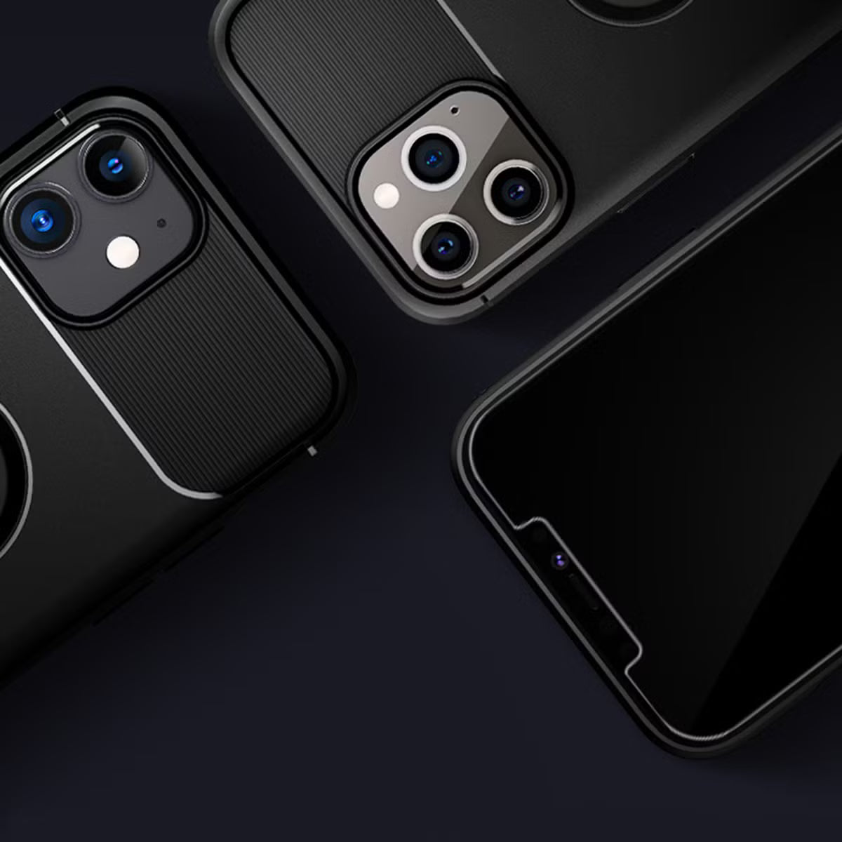 Spigen GLAStR EZ Fit Screenprotector + Applicator voor de Apple iPhone 12 (Pro)