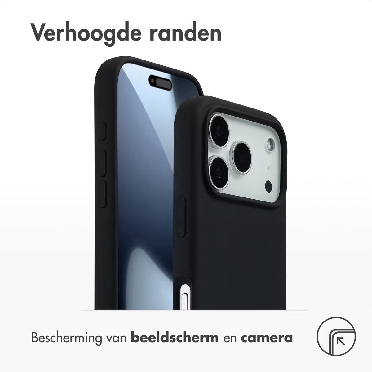 Accezz Liquid Silicone Backcover met MagSafe voor de Apple iPhone 17 Pro - Zwart
Ga naar het einde van de afbeeldingen-gallerij
