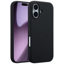 Accezz Liquid Silicone Backcover met MagSafe voor de Apple iPhone 17 - Zwart