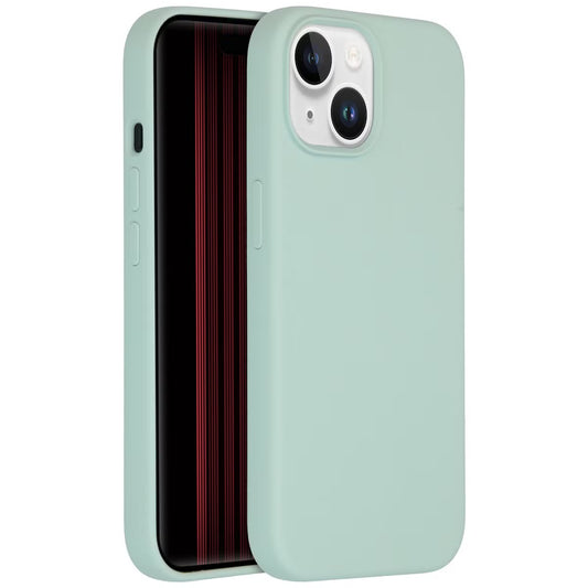 Accezz Liquid Silicone Backcover voor de Apple iPhone 15 - Sky Blue
