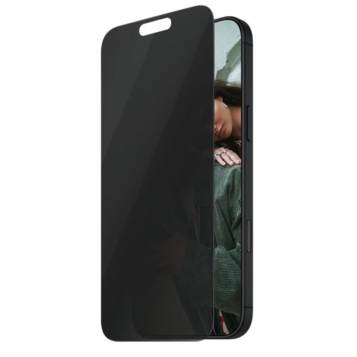 SAFE by PanzerGlass Privacy Screenprotector Ultra Wide Fit met applicator voor de Apple iPhone 16 Pro
