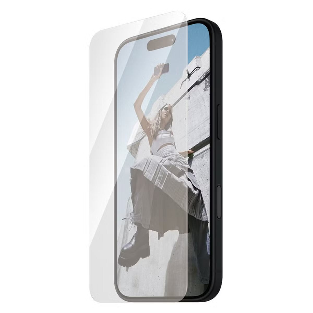 SAFE by PanzerGlass Ultra-Wide Fit Screenprotector voor de Apple iPhone 16