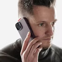Accezz MagSafe Leather Backcover voor de Apple iPhone 16 Pro Max - Heath Purple