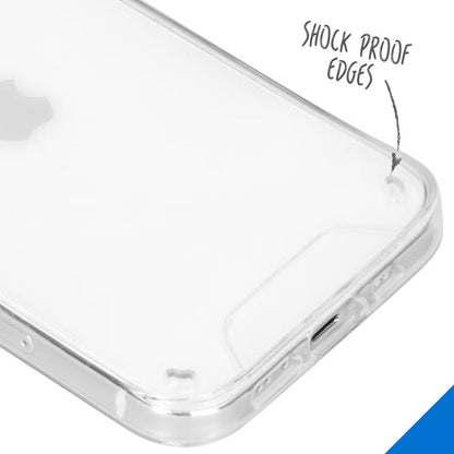 Accezz Xtreme Impact Backcover voor de Apple iPhone 12 (Pro) - Transparant