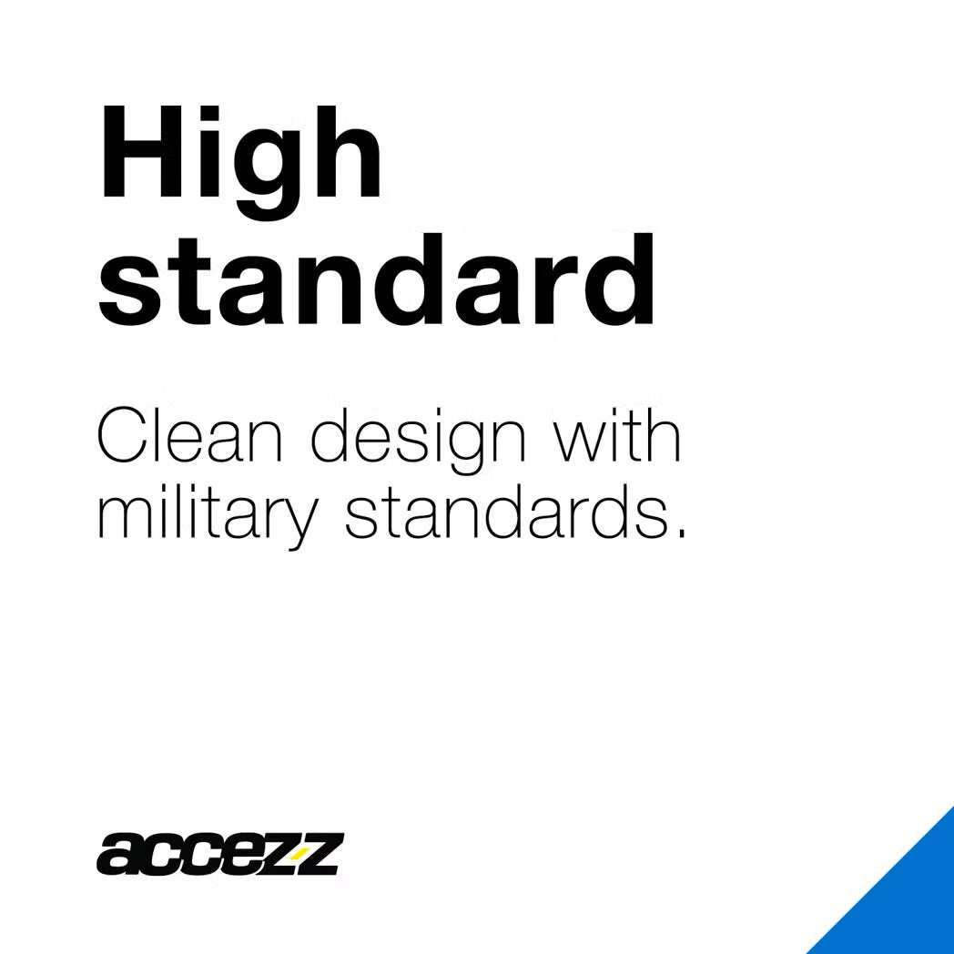 Accezz Xtreme Impact Backcover voor de Apple iPhone 12 (Pro) - Transparant