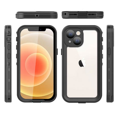 Redpepper Dot Plus Waterproof Backcover voor de Apple iPhone 13 Mini - Zwart