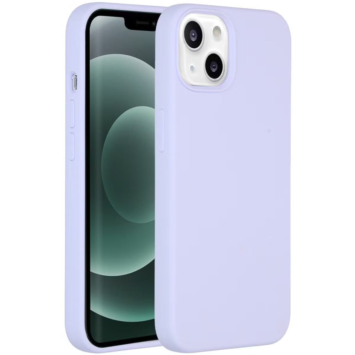 Accezz Liquid Silicone Backcover voor de iPhone 13 Mini - Paars