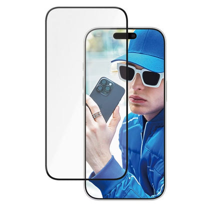 PanzerGlass Ceramic Screenprotector met applicator voor de Apple iPhone 16 Pro