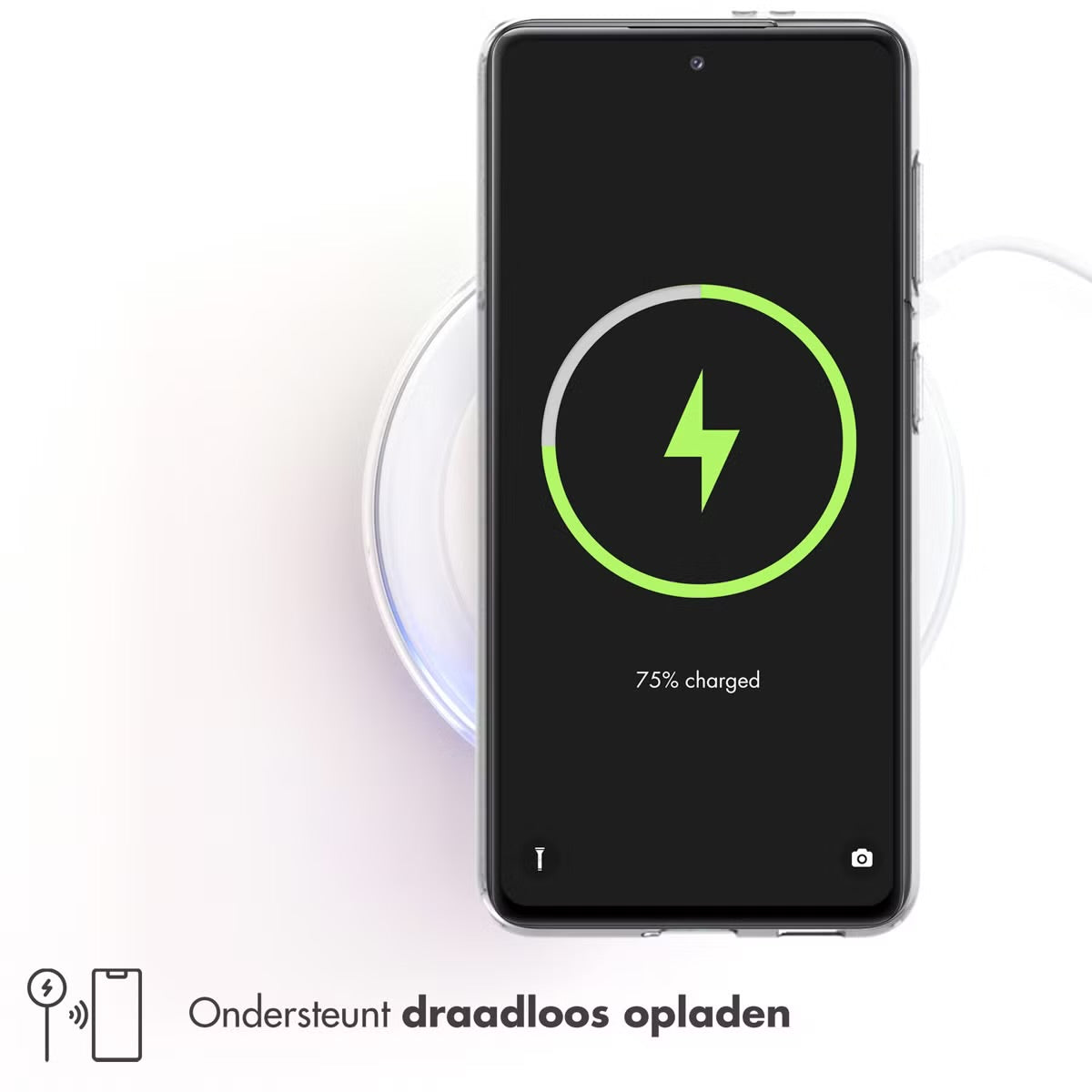 Accezz Clear Backcover voor de Apple iPhone 12 (Pro) - Transparant