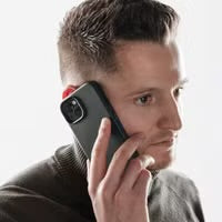 Accezz MagSafe Leather Backcover voor de Apple iPhone 16 Pro - Cedar Green