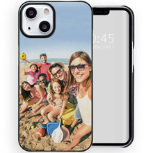 Ontwerp je eigen Apple iPhone 13 Mini hardcase hoesje - Zwart