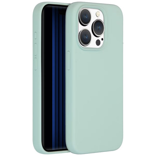 Accezz Liquid Silicone Backcover met MagSafe voor de Apple iPhone 15 Pro - Sky Blue