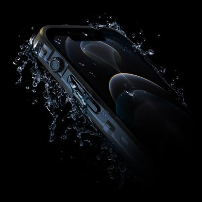 Redpepper Dot Plus Waterproof Backcover voor de Apple iPhone 12 - Zwart