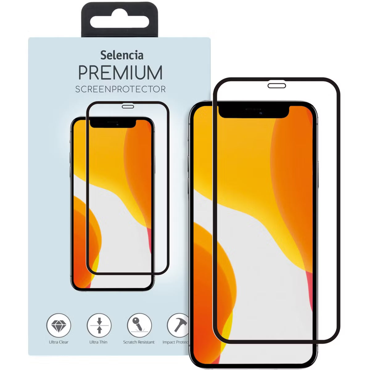 Selencia Gehard Glas Premium Screenprotector for iPhone 12 Mini