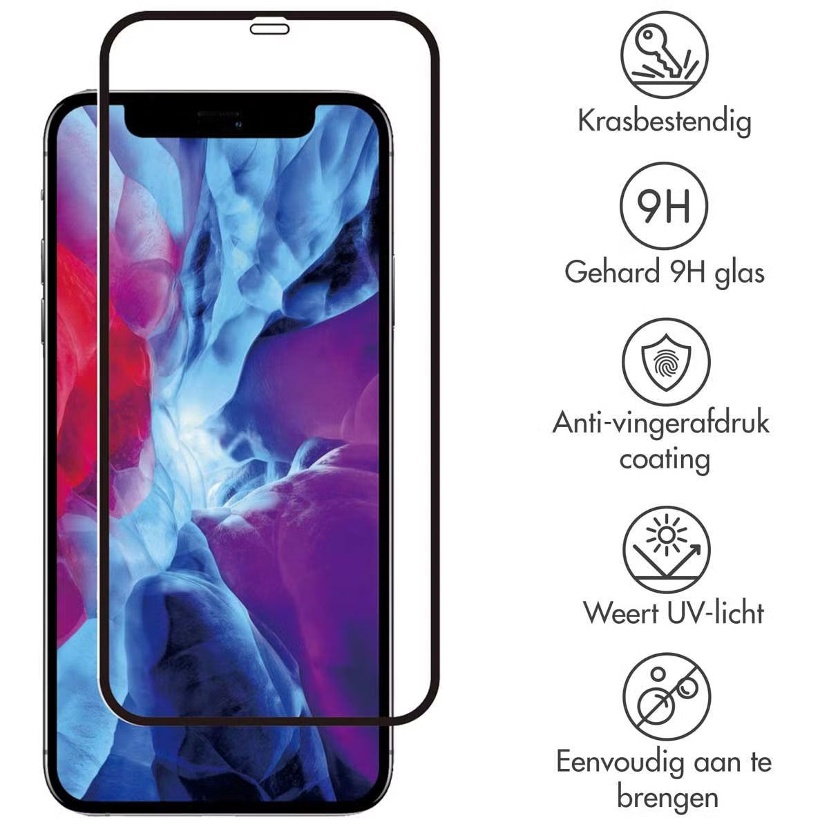 Selencia Gehard Glas Premium Screenprotector for iPhone 12 Pro Max
