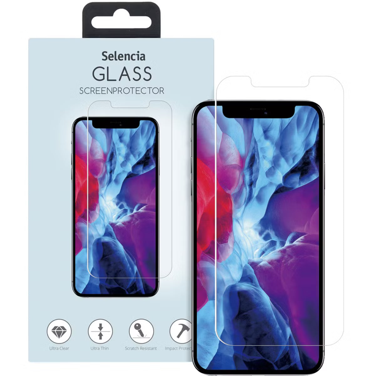Selencia Gehard Glas Screenprotector for iPhone 12 Pro Max
