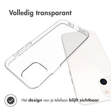 Accezz Clear Backcover voor de iPhone 13 - Transparant