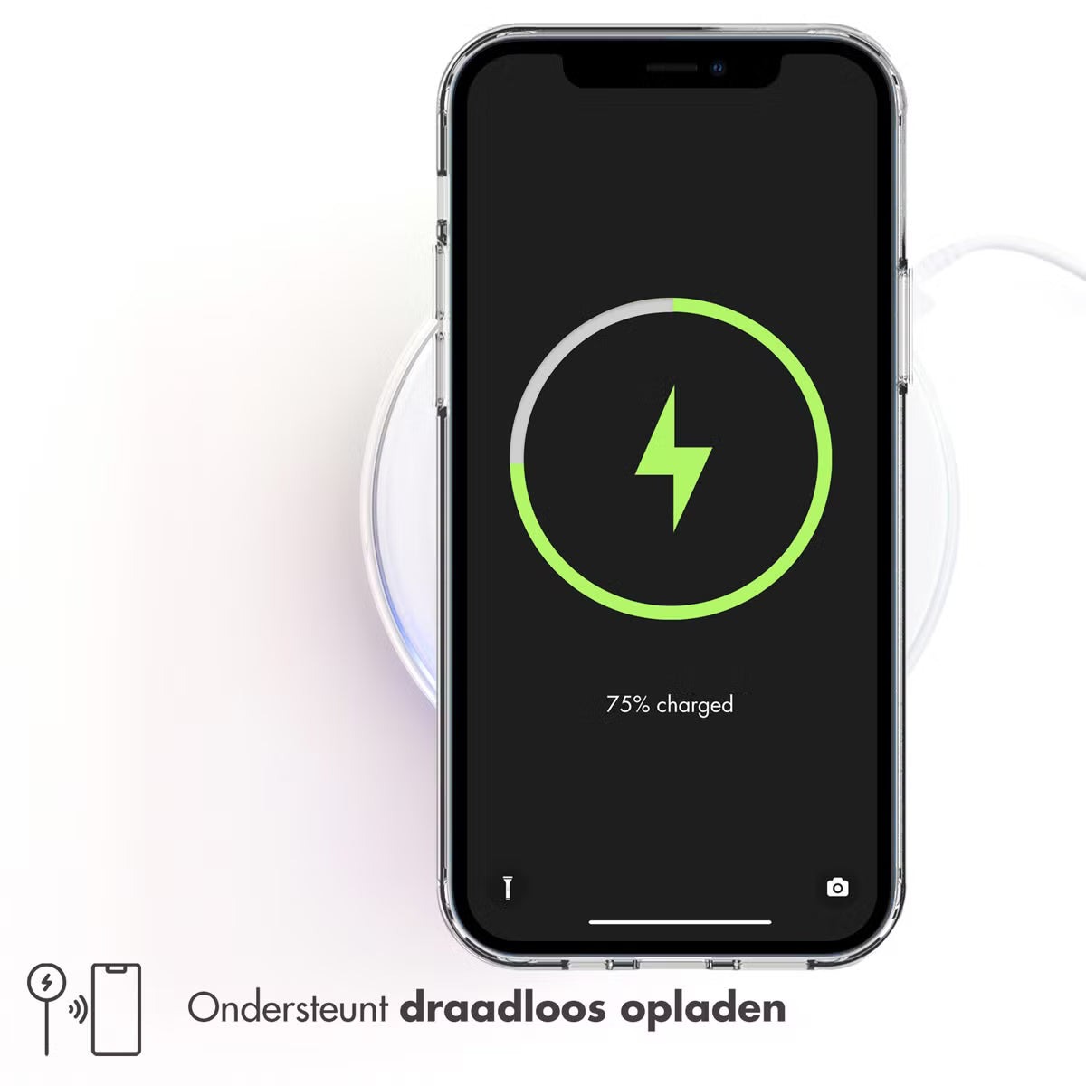 Accezz Clear Backcover voor de iPhone 13 - Transparant