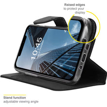 Accezz Wallet Softcase Bookcase voor de iPhone 13 - Zwart