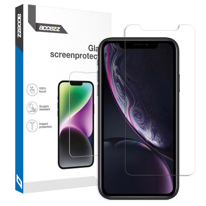 Accezz Gehard Glas Screenprotector voor de Apple iPhone 12 (Pro) / 11 / Xr