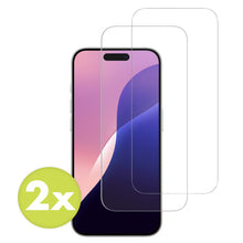Accezz Gehard Glas Screenprotector 2-pack voor de Apple iPhone 16 Pro Max / 17 Pro Max