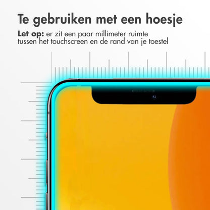 Accezz Gehard Glas Screenprotector 2-pack for iPhone 12 Mini