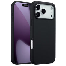 Accezz Liquid Silicone Backcover met MagSafe voor de Apple iPhone 17 Pro Max - Zwart
