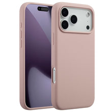 Accezz Liquid Silicone Backcover met MagSafe voor de Apple iPhone 17 Pro Max - Roze
