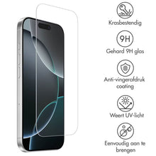 Accezz Gehard Glas Screenprotector voor de Apple iPhone Air