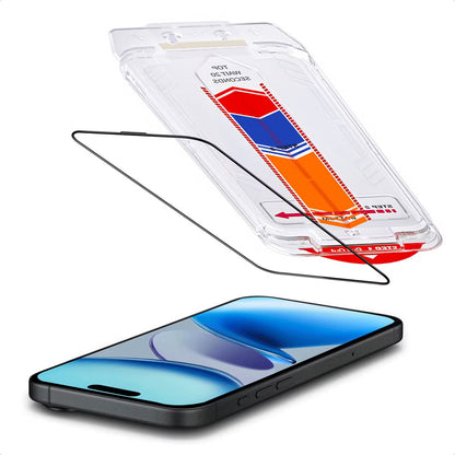 Accezz Gehard Glas Screenprotector + Applicator voor de Apple iPhone Air