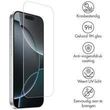 Accezz Gehard Glas Screenprotector 2-pack voor de Apple iPhone Air