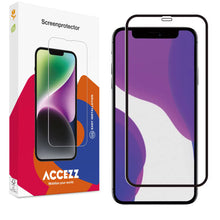 Accezz Gehard Glas Full Cover Screenprotector voor de Apple iPhone 12 (Pro)