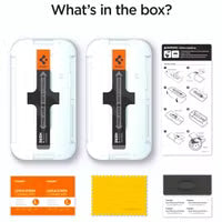 Spigen GLAStR Privacy EZ Fit Screenprotector + Applicator voor de Apple iPhone 13 / 13 Pro