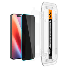 Spigen GLAStR Privacy EZ Fit Screenprotector + Applicator voor de Apple iPhone 16 Pro Max / 17 Pro Max