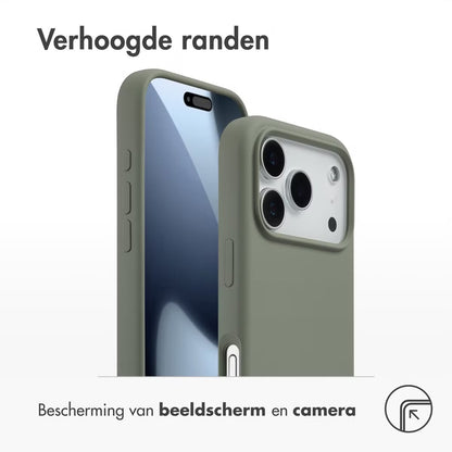 Accezz Liquid Silicone Backcover met MagSafe voor de Apple iPhone 17 Pro - Cooper Green
Ga naar het einde van de afbeeldingen-gallerij