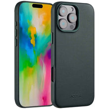 Accezz MagSafe Leather Backcover voor de Apple iPhone 16 Pro Max - Cedar Green