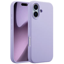 Accezz Liquid Silicone Backcover met MagSafe voor de Apple iPhone 17 - Paars