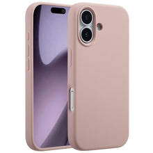 Accezz Liquid Silicone Backcover met MagSafe voor de Apple iPhone 17 - Roze