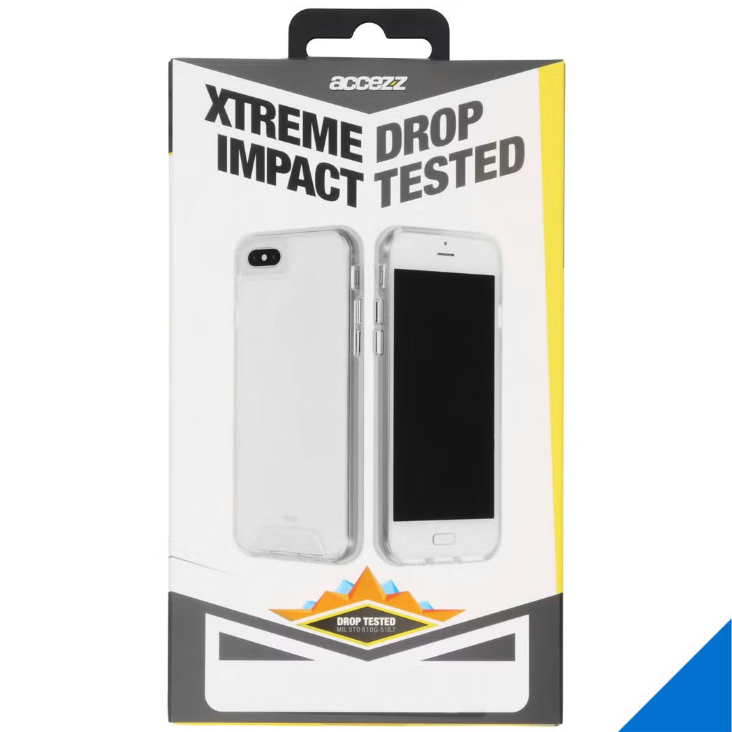 Accezz Xtreme Impact Backcover voor de Apple iPhone 12 (Pro) - Transparant