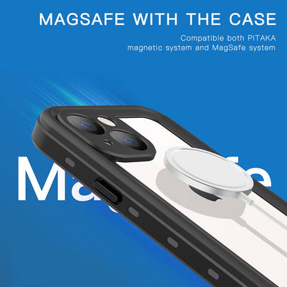 Redpepper Dot Plus Waterproof Backcover voor de Apple iPhone 13 Mini - Zwart