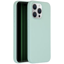 Accezz Liquid Silicone Backcover met MagSafe voor de Apple iPhone 15 Pro Max - Sky Blue