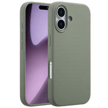 Accezz Liquid Silicone Backcover met MagSafe voor de Apple iPhone 17 - Cooper Green
